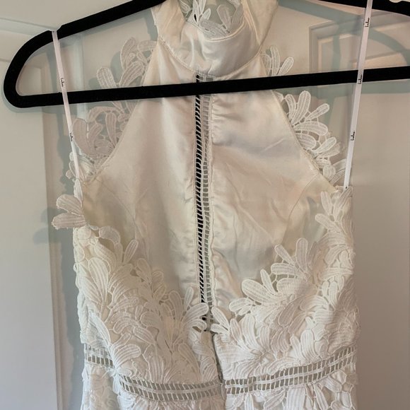 Lulus White Lace Dress - Picture 5 of 6